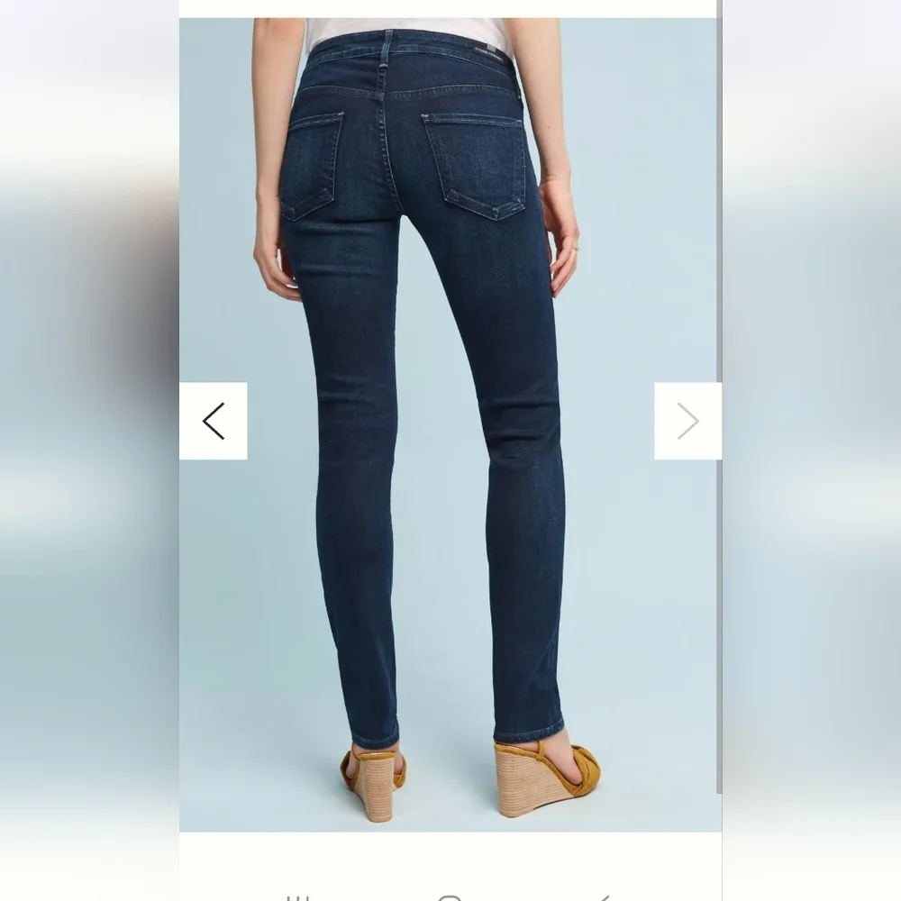 Citizens Of Humanity Arielle Mid Rise Slim Dark Skinny Jean 29